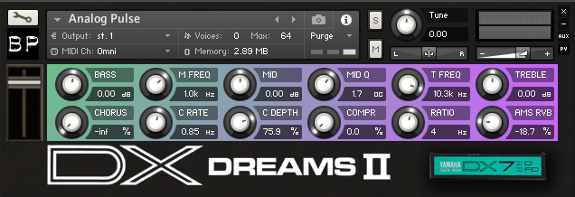 Dreamページ DX Dreams 2 for MainStage/Logic and Kontakt